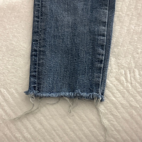 Zara Dark Blue Ankle Jeans - Picture 3 of 7